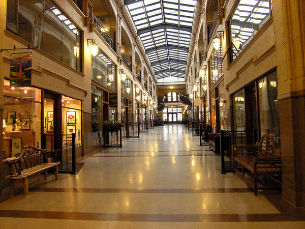 Grove Arcade in Asheville NC. 