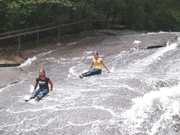 Sliding Rock Pisgah Forest