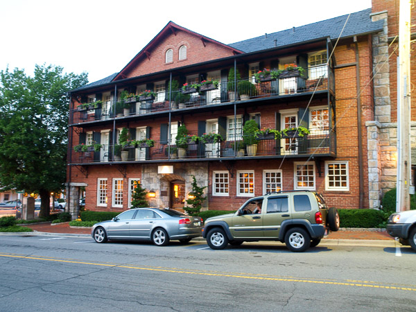 Downtown Highlands, NC. 