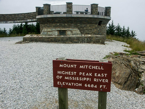 Fun things to do in Asheville NC : Mt Mitchell State Park in Burnsville NC. 