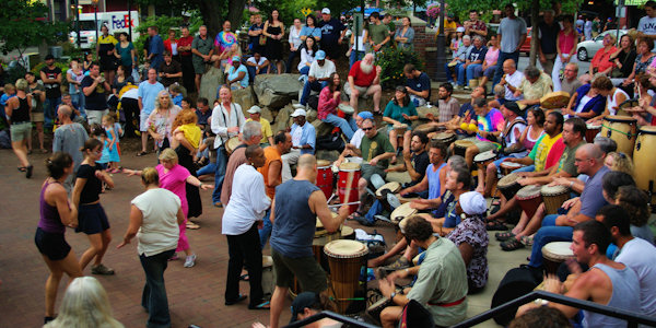 Drum Circle Asheville