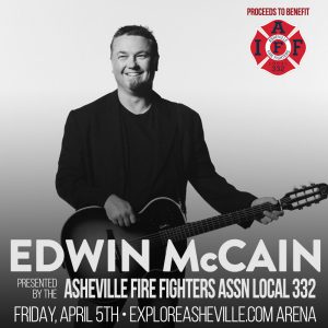 Edwin McCain performance at the US Cellular Center in Asheville, NC. 