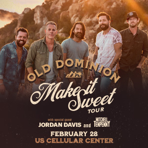 Old Dominion  performance at the US Cellular Center in Asheville, NC. 