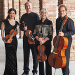 Takacs String Quartet performance at Diana Wortham Theatre in Asheville, NC. 