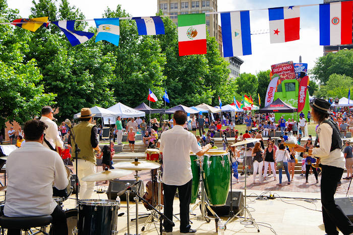 Hola Festival in Asheville NC. 