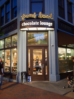 French Broad Chocolate Lounge in Asheville NC. 