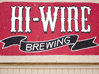 Hi-Wire in Asheville NC. 