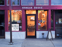 Korean House in Asheville NC. 